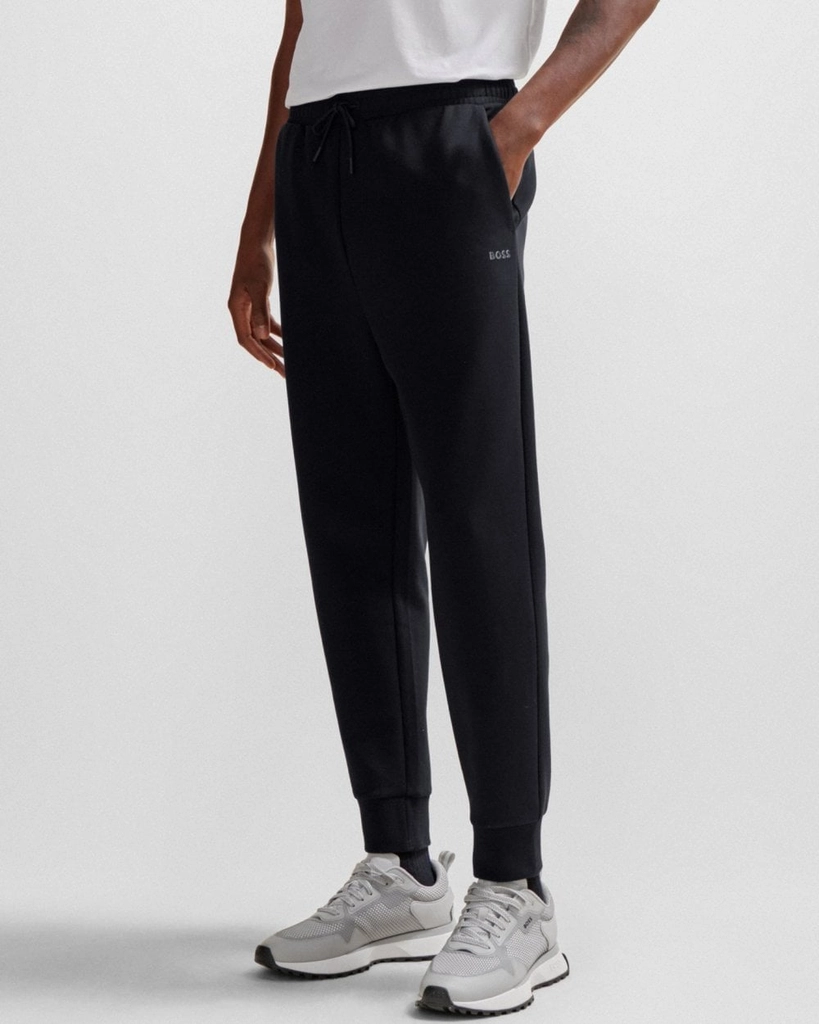 Hugo Boss Hadiko Mens Cuffed Hem Joggers NOS - Black - Size Large